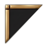 Contemporary Line Bronze Decorative Border Corner – PBB6