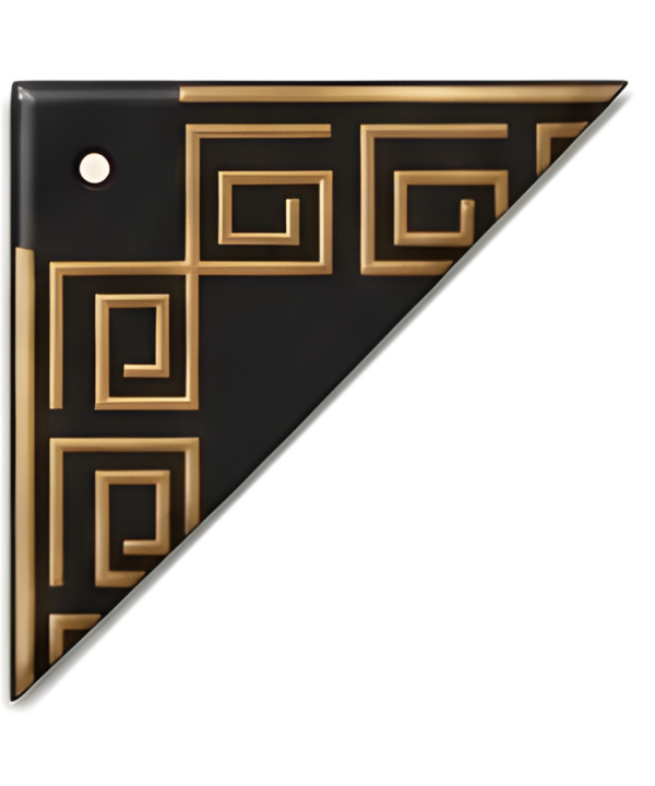Regal Greek Key Bronze Decorative Border Corner – PBB7