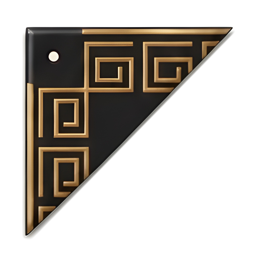 Regal Greek Key Bronze Decorative Border Corner – PBB7