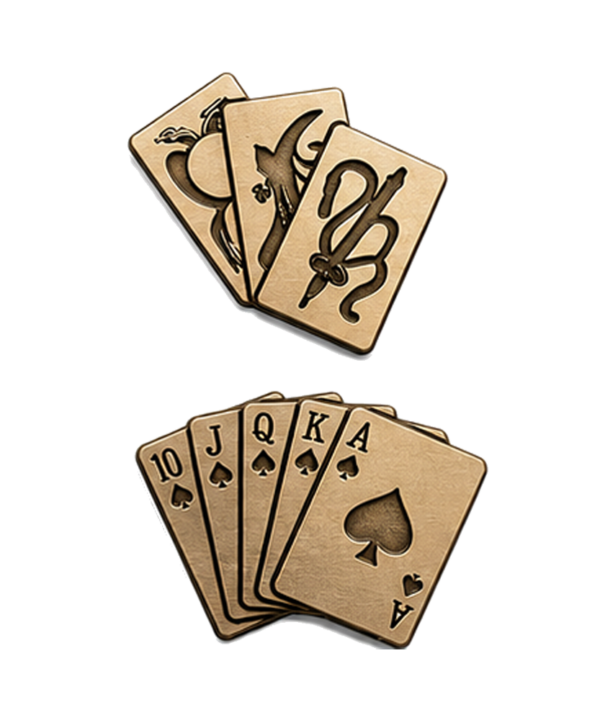 Royal Flush Playing Cards
