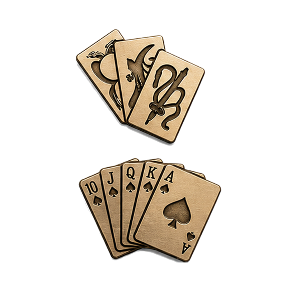 Royal Flush Playing Cards