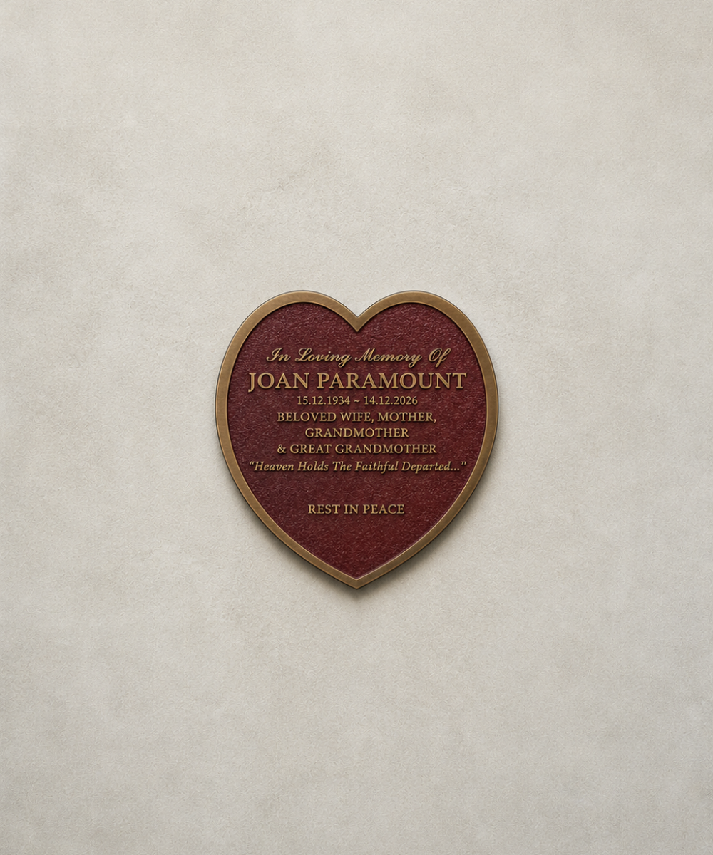 Customised Bronze Plaques
