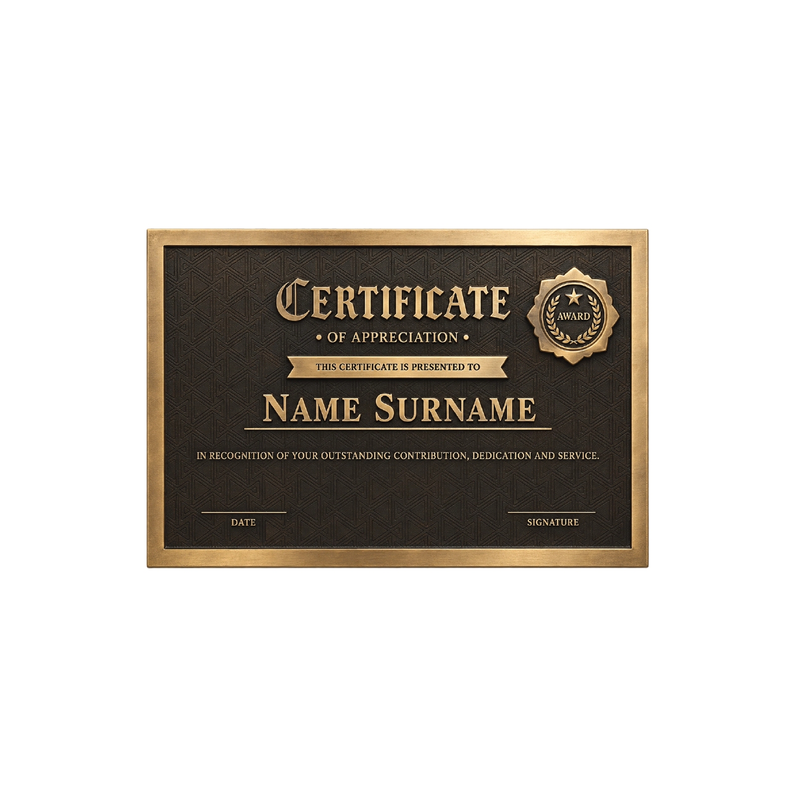 Recognition & Award Plaques